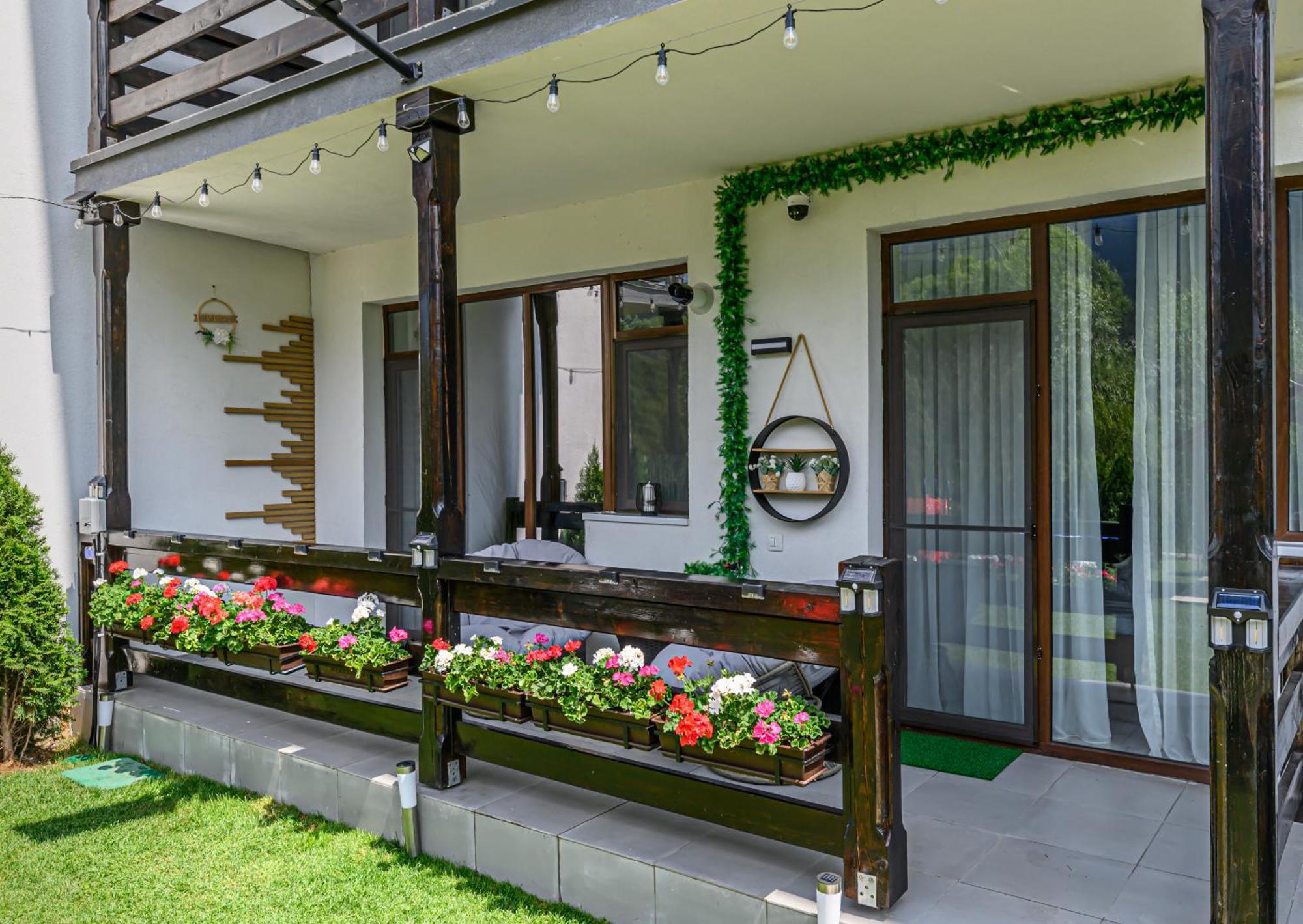 Ama Garden Apartment Szászbuda Kültér fotó